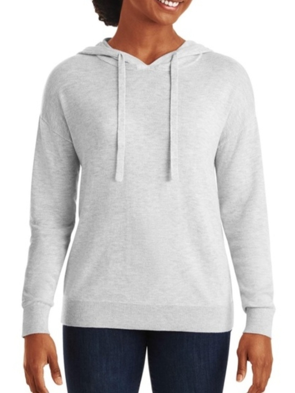 Members Mark Luxury Premier Collection Cashmere Blend Womens Size XL Hoodie